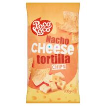 Poco Loco Tortilla Chips sajtos 200 g