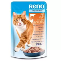 Reno alutasakos macskaeledel marhával baromfival 100 g