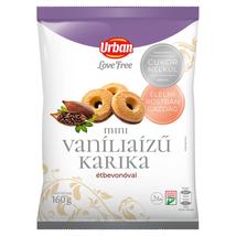 Urbán LoveFree mini vaníliás karika cukormentes 160 g