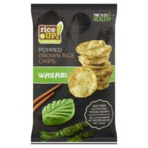 Rice Up wasabis barnarizs chips gluténmentes 60g
