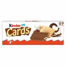 Kinder Cards ropogós ostyaszelet tejes és kakaós töltelékkel 128 g