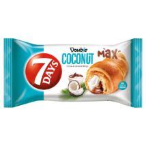 7Days Double Max croissant kakaós és kókuszos töltelékkel 80 g