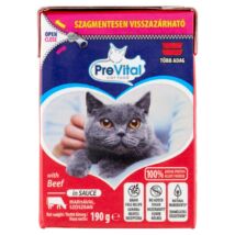 PreVital macskaeledel marhával szószban 190 g
