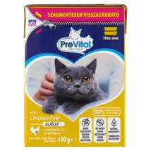 PreVital macskaeledel csirkemájjal aszpikban 190 g