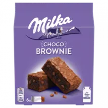 Milka Choco Brownie sütemény alpesi tejcsokoládéval és tejcsokoládé darabokkal 6 db 150 g