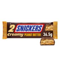 Snickers Creamy tejcsokoládé földimogyorókrémmel karamellával 36,5 g