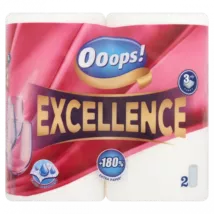 Ooops! Excellence háztartási papírtörlő 3 rétegű 2 tekercs