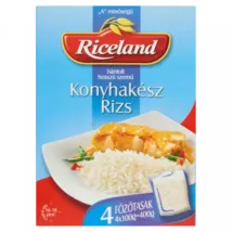 Riceland Konyhakész rizs "A" minőségű hántolt hosszú szemű 4 x 100 g