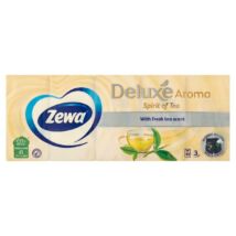 Zewa Deluxe Spirit Of Tea illatosított papír zsebkendő 3 rétegű 10 x 10 db