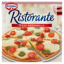 Dr. Oetker Ristorante gyorsfagyasztott pizza mozzarella sajttal és pesto szósszal 355 g