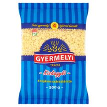 Gyermelyi Kiskagyló 4 tojásos száraztészta 500 g