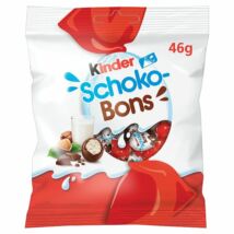 Kinder Schoko-Bons tejcsokoládé bonbonok tejes krémmel és mogyoródarabkákkal töltve 46 g