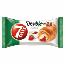 7Days Doub!E Max Croissant Vanília ízű eper töltelékkel 80 g