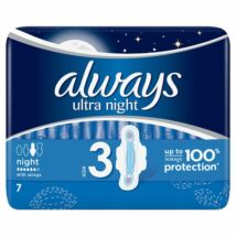 Always Ultra Night szárnyas egészségügyi betét (3-as méret) 7db