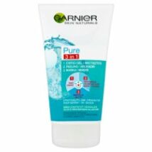 Garnier Skin Naturals Pure 3in1 arctisztító gél arcradír és maszk zsíros bőrre 150ml