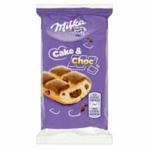 Milka Cake & Choc piskóta alpesi tejcsokoládé darabkákkal és csokoládés töltelékkel 35g