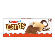 Kinder Cards ropogós ostya tejes és kakaós töltelékkel 128g
