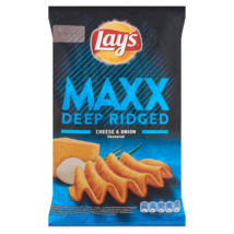 Lay's MAXX sajtos hagymás burgonyachips 65g