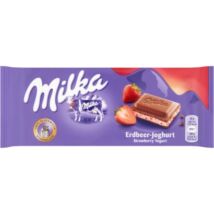 Milka Tejcsokoládé 100 g eperízű krémmel