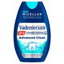 Vademecum 2in1 Advanced Clean fogkrém+szájvíz 75ml
