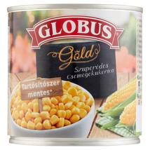 Globus Gold Szuperédes Morzsolt Csemegekukorica 340g