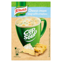 Knorr Cup a Soup levespor sajtkrémleves zsemlekockával 22g