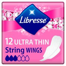 Libresse Ultra String vékony szárnyas egészségügyi betét tange fehérneműhöz 12db