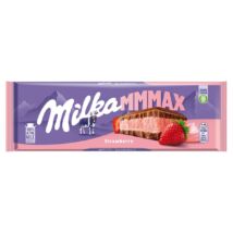 Milka Mmmax alpesi tejcsokoládé eperízű töltelékkel 300 g