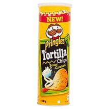 Pringles Tortilla Chips Hagymás-Tejfölös 160g
