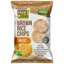 Rice Up sajtos barnarizs chips gluténmentes 60g