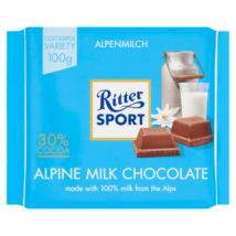 Ritter Sport alpesi tejcsokoládé 100g