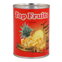 Top Fruits ananász darabolt 565g