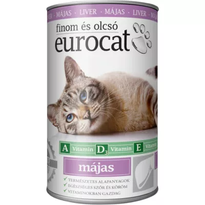 Eurocat macska konzerv májas 415 g