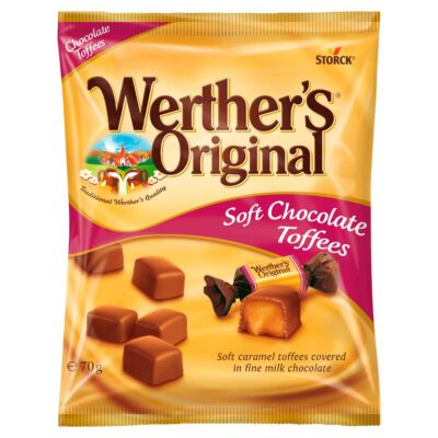 Werther's Original Chocolate Toffees 70g