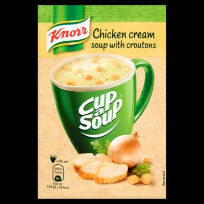 Knorr Cup a Soup csirkekrémleves zsemlekockával 16 g