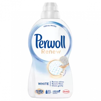 Perwoll Renew White finommosószer fehér textíliákhoz 18 mosás 990 ml