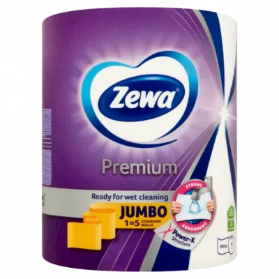 Zewa Premium Jumbo háztartási papírtörlő 3 rétegű 1 tekercs