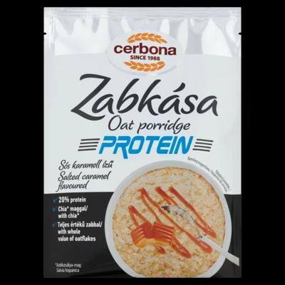 Cerbona Protein fehérjében gazdag sós karamell ízű zabkása édesítőszerrel 60 g