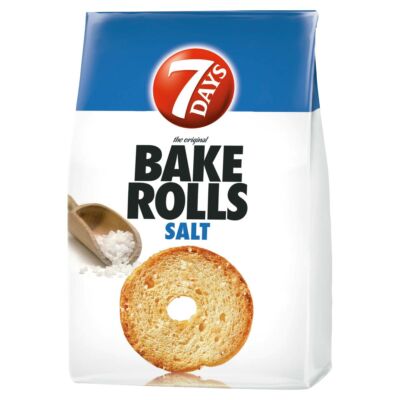 7Days Bake Rolls sós kétszersült 80 g