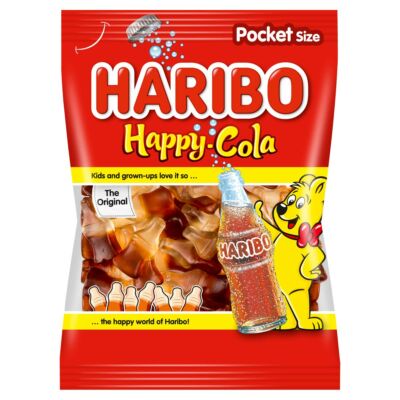 Haribo Happy Cola kólaízű gumicukorka 100 g