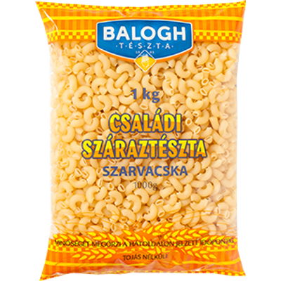 Balogh Családi tészta szarvacska nagy 1 kg