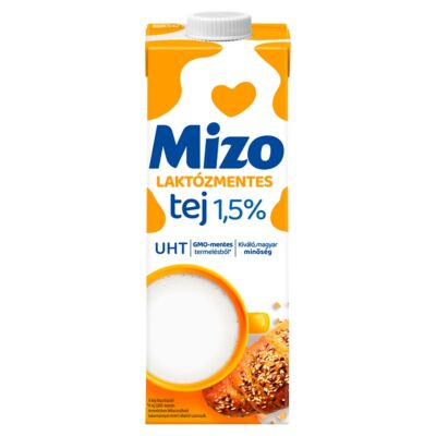 Mizo UHT zsírszegény laktózmentes tej 1,5% 1l