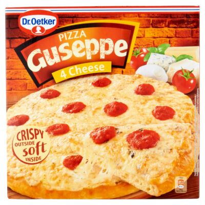 Dr. Oetker Guseppe gyorsfagyasztott 4 sajtos pizza 335 g