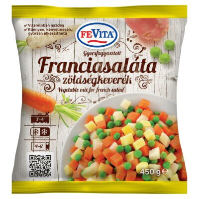 FeVita gyorsfagyasztott franciasaláta zöldségkeverék 450 g
