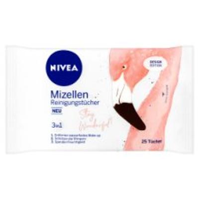 Nivea Design Edition Stay Wonderful! 3in1 ápoló micellás arctisztító kendő 25db