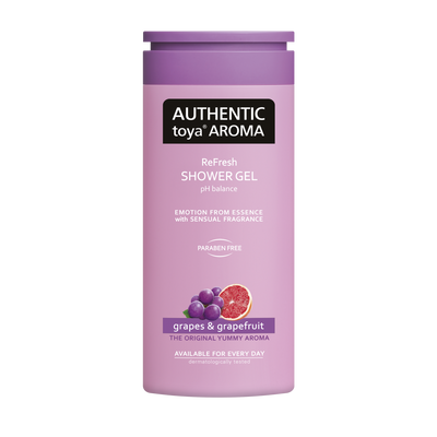 AUTHENTIC toya AROMA grapes & grapefruit tusfürdő 400ml
