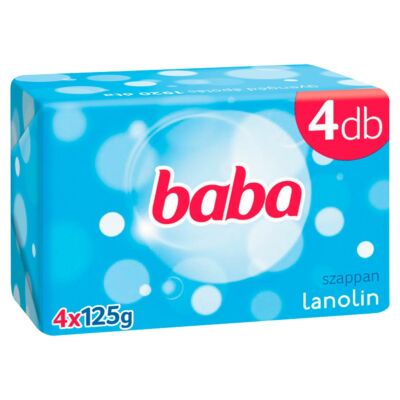 Baba lanolin szappan 4x125g