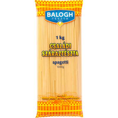 Balogh Családi tészta spagetti 1kg