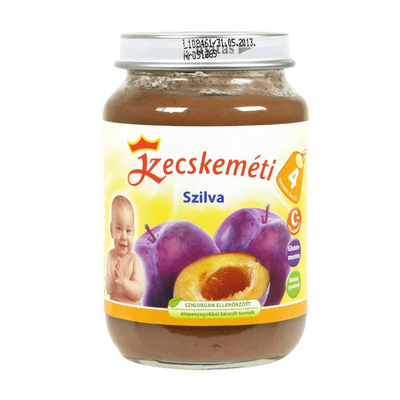 Kecskeméti bébidesszert szilva gluténmentes 190g
