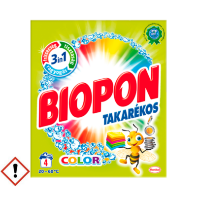 Biopon Takarékos color mosópor 4 mosás 260 g